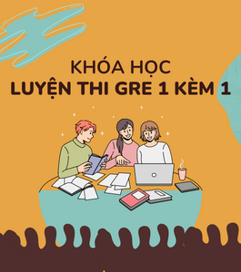 Khóa học Luyện thi GRE 1 kèm 1 Online